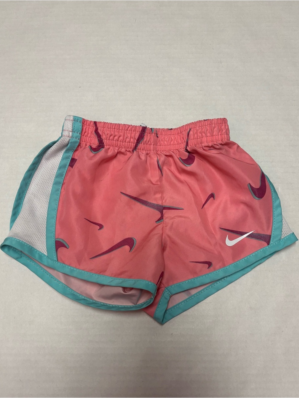 Nike athletic baby shorts, size 18m